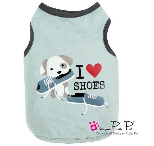 Triko I love shoes PRETTY PET modr L